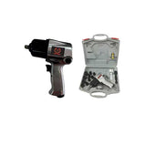 Ralli Wolf IW1700K-A impact wrench kit — 1/2" drive, 600 ft-lbs torque, sockets & case included. For heavy-duty automotive use. 