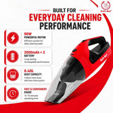Ralli Wolf RCVC-12FA 8 KPA Cordless Vacuum Cleaner | 12V Li-Ion