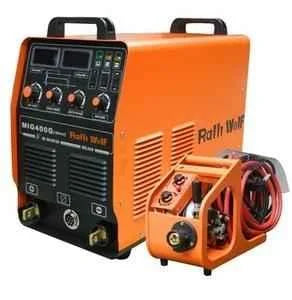 Ralli Wolf RM40N MIG400IJ inverter welding machine. 400A output, MIG & MMA facility, separated wire feeder. Ideal for heavy industrial fabrication.