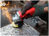 Ralli Wolf 25100 100mm angle grinder machine, 800 watt slim body angle grinder 11000 rpm, buy 4 inch angle grinder with side switch online India, best weld dressing grinder for sheet metal fabrication, Ralli Wolf 800w metal cutting grinding machine price