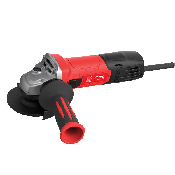 Ralli Wolf 45100 100mm angle grinder machine, 850 watt heavy fabrication angle grinder price, buy Ralli Wolf 4 inch grinder with anti vibration handle, auto cut carbon brush angle grinder 11000 rpm, continuous weld dressing grinder machine India
