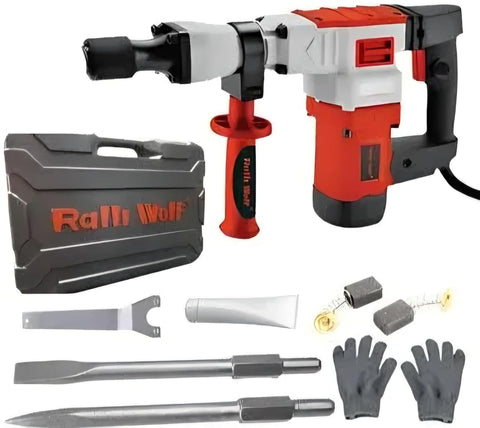 Ralli Wolf RW5EH 5Kg 1200W demolition hammer for heavy-duty concrete breaking