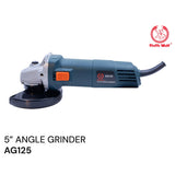 Ralli Wolf AG-125 125mm Angle Grinder | 1020W Heavy-Duty Lightweight Grinder