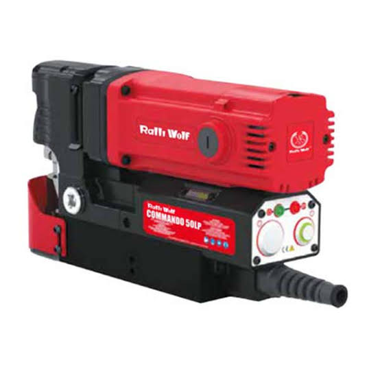 Ralli Wolf Commando 50LP 50mm Magnetic Core Drill Machine – 1200W Variable Speed Portable Magnetic Drilling Machine with 10000N Magnetic Adhesion (230V)