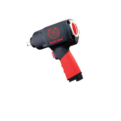 Ralli Wolf IW-1281 composite impact wrench — 1/2" drive, 1000 ft-lb torque, twin hammer. High torque, low fatigue design