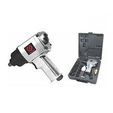 Ralli Wolf IW1700K-A impact wrench kit — 1/2" drive, 600 ft-lbs torque, sockets & case included. For heavy-duty automotive use.