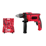 Ralli Wolf RDK13 13mm 500W impact drill kit with 3000 RPM speed and complete accessories carry case
