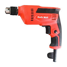 Ralli Wolf RED-10 10mm 450W 3000 RPM electric drill with spirit level for workshop and general drilling