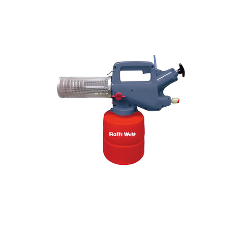 Ralli Wolf RF01 Mini portable thermal fogger — 2L tank, butane gas, 5-30 micron fogging. Ideal for mosquito, dengue & malaria control.