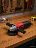Ralli Wolf RG6-100 100mm angle grinder machine, 750W 4 inch angle grinder for metal fabrication, lightweight 11000 rpm angle grinder price, buy Ralli Wolf angle grinder online India, best weld dressing grinder with quick change brushes