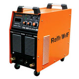 Ralli Wolf RT50 TIG500IJ DC inverter welding machine. 500A output, TIG & MMA function, mobile trolley design. Ideal for heavy industrial TIG welding.