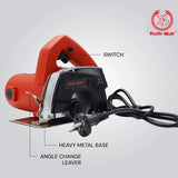 Ralli Wolf RW4 1050W 110mm marble cutter with 13000 RPM and 34mm cutting capacity for marble, stone and tile cutting applications
