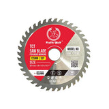 Ralli Wolf TCT Saw Blade for Wood Working – Tungsten Carbide Tipped Circular Saw Blades, 110mm & 125mm, 30T/40T, Available in Multiple Sizes