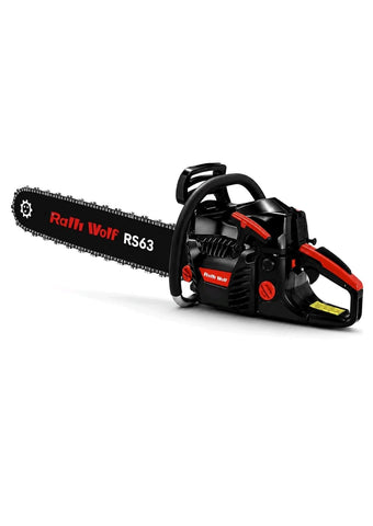 Ralliwolf, Ralli Wolf RS63-20, RS63-20, 63CC Chain Saw, 20Inch Chain Saw, Gasoline Chain Saw, Petrol Chain Saw, Gas Powered Chain Saw, Tree Cutting Machine, Tree Felling Machine, Firewood Cutting Machine, Timber Cutting Machine, Log Cutting Machine, Forestry Chain Saw, Agricultural Chain Saw, Garden Chain Saw, Farm Chain Saw, 2-Stroke Chain Saw, 63CC Petrol Chain Saw, 2.9kW Chain Saw, 0.325 Inch Chain Saw, 20 Inch Petrol Saw, Heavy Duty Chain Saw, Professional Chain Saw, Wood Cutting Machine, Branch Cutting