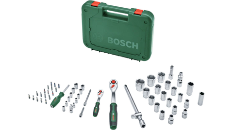 Bosch 1/4" + 1/2" Ratchet Set | 1600A02Z9Q | Professional Socket Set