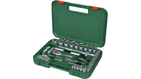Bosch 1/4" + 1/2" Ratchet Set | 1600A02Z9Q | Professional Socket Set