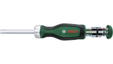 Bosch Bit Ratchet Screwdriver + 12 Bits