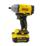 Stanley, Stanley Impact Wrench, Stanley SBW920M2K, 20V Impact Wrench, Brushless Impact Wrench, 370Nm Impact Wrench, Cordless Impact Wrench, Impact Wrench Kit, Battery Impact Wrench, Power Wrench, Automotive Tools, Mechanic Tools, Workshop Tools, Cordless Power Tool, Professional Impact Wrench