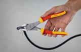 Bosch VDE High Leverage Diagonal Side Cutters, 200 mm Professional (1 600 A02 NE2)