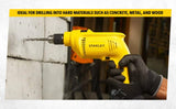 STANLEY SDH550 10mm 550W hammer drill for wood metal masonry and construction