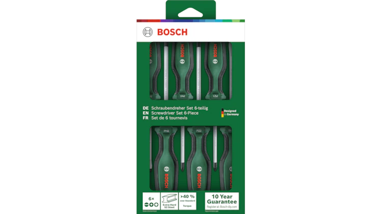 Bosch Screwdriver Set 6-Piece -1600A02BX7