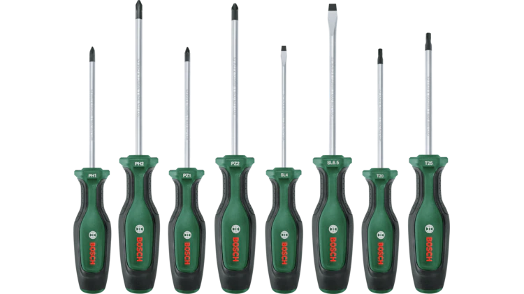 Bosch Screwdriver Set 8-Piece – 1600A02BX8
