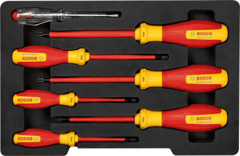BOSCH Professional VDE Screwdriver Set TX 7 Pcs – 1 600 A02 NF8