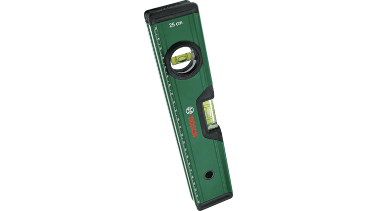 Bosch Spirit Level 25 cm -1600A032V5 - Aluminium Box Spirit Level