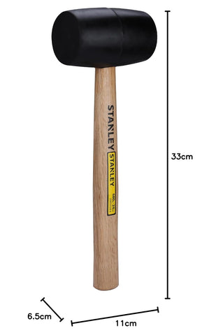 Stanley, Stanley STHT57528-8, Stanley Rubber Mallet, 680Gms Rubber Mallet, 24 Oz Rubber Mallet, Soft Face Hammer, Rubber Hammer, Wood Handle Mallet, Tile Installation Hammer, Woodworking Mallet, Flooring Mallet, Automotive Rubber Hammer, Furniture Assembly Tools, Construction Hand Tools, Industrial Maintenance Tools, Professional Rubber Mallet, Stanley Hand Tools, Non Marring Hammer, Lion Tools Mart