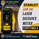STANLEY LDM 100 Laser Distance Meter (STHT77803-A) - 100m Range
