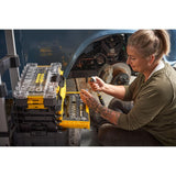 STANLEY FATMAX FMMT98107-1 126-Piece 3-Drawer Tool Box with Sockets Ratchets Wrenches and Screwdrivers for Automotive Workshop Repair
