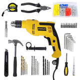 Stanley SDH550N 13mm hammer drill machine for concrete masonry wood and metal drilling applications