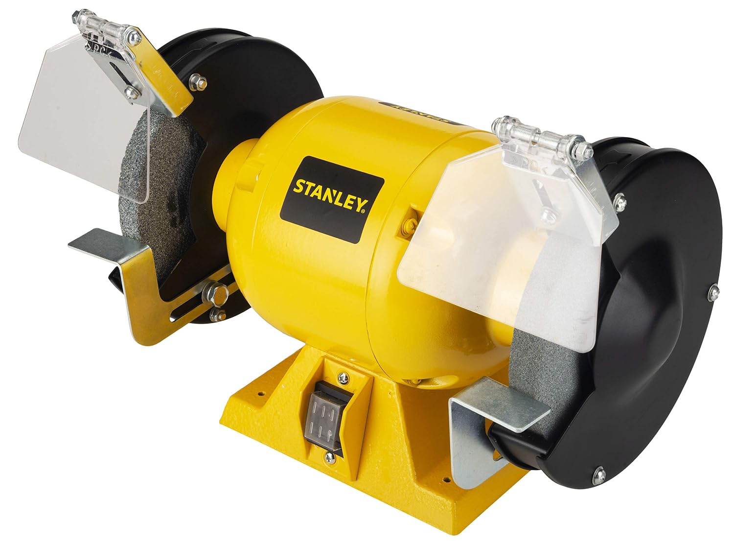 STANLEY STGB3715 1/2HP bench grinder for metal grinding and tool sharpening