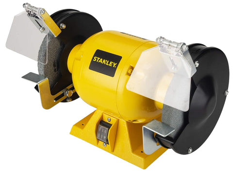 STANLEY STGB3715 1/2HP bench grinder for metal grinding and tool sharpening