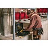 STANLEY STMT98109-1 142-Piece Maintenance Tool Set with Aluminium Case Sockets Ratchets Wrenches and Screwdrivers