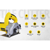 STANLEY STSP125 5 Inch 1320W 125mm Tile Cutter with 41mm Cutting Depth for Professional Tile Cutting