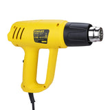 STANLEY STXH2000 2000W Variable Speed Heat Gun 600°C with 2-Stage Temperature Control for Paint Stripping and Soldering