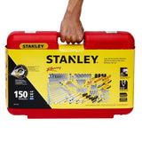 STANLEY R99-150LA 150-Piece Racing Mechanic Tool Set with Sockets Ratchets Wrenches and Screwdrivers for Automotive Repair
