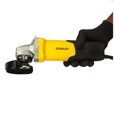 Stanley, Stanley Angle Grinder, Stanley STGT8100, 850W Angle Grinder, 100mm Angle Grinder, Angle Grinder, Electric Grinder, Toggle Switch Grinder, Metal Grinder, Grinding Machine, Cutting Grinder, Metal Cutting Tool, Fabrication Tool, Workshop Tool, Power Tool