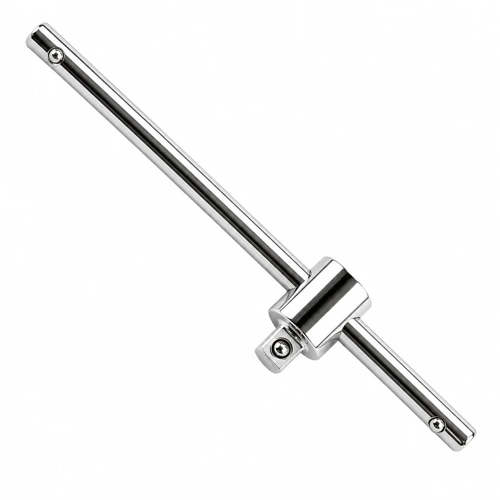 METRO Sliding Bar CRV Socket Handle, Chrome Vanadium Sliding T-Handle for 1/2 Inch & 3/4 Inch Drive Applications
