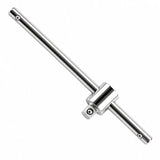 METRO Sliding Bar CRV Socket Handle, Chrome Vanadium Sliding T-Handle for 1/2 Inch & 3/4 Inch Drive Applications