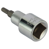 Stanley, Stanley Hexagonal Bit Socket, 1/2 Inch Bit Socket, Hex Bit Socket, Allen Bit Socket, Chrome Vanadium Socket, Cr-V Bit Socket, Professional Bit Socket, Socket Accessories, Hex Socket Tool, Industrial Hand Tools, Automotive Repair Tools, Mechanic Tools, Workshop Tools, Garage Equipment, Torque Wrench Socket, Ratchet Socket, Heavy Duty Bit Socket, Stanley Hand Tools, Lion Tools Mart, STMT73371-8B 4 mm, STMT73372-8B 5 mm, STMT73373-8B 6 mm, STMT73374-8B 7 mm, STMT73375-8B 8 mm, STMT73376-8B 9 mm, STMT7