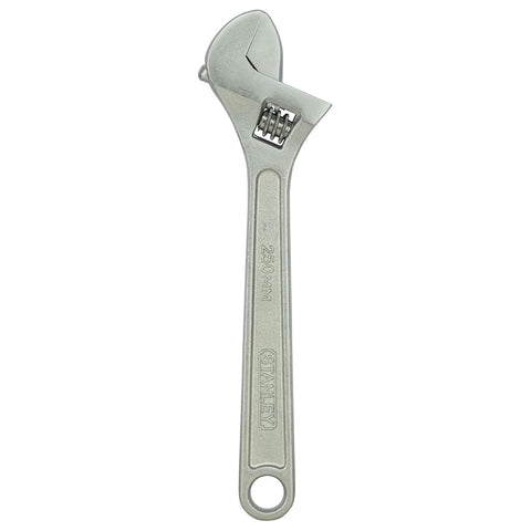 Stanley 87-471, Stanley Adjustable Wrench, Stanley Adjustable Spanner, 10 Inch Adjustable Wrench, 250mm Adjustable Wrench, Chrome Plated Adjustable Wrench, Chrome Vanadium Adjustable Spanner, Forged Adjustable Wrench, Professional Adjustable Spanner, Mechanic Hand Tools, Plumbing Tools, Workshop Tools, Garage Tools, Industrial Maintenance Tools, Engineering Hand Tools, Construction Tools, Heavy Duty Adjustable Wrench, Laser Etched Jaw Scale, Stanley Professional Tools, Lion Tools Mart