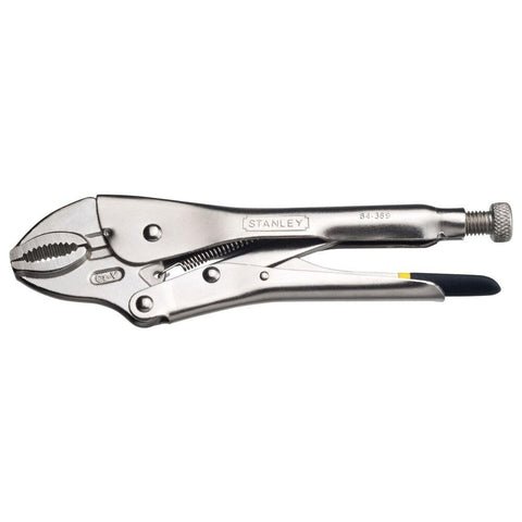 Stanley, Stanley 84-369-1-23, Stanley Curved Locking Plier, 10Inch Locking Plier, 254mm Locking Plier, Bi-Mat Handle Plier, Curved Jaw Locking Plier, Cr-Mo Locking Plier, Grip Locking Plier, Welding Locking Plier, Automotive Locking Plier, Workshop Hand Tools, Industrial Locking Plier, Mechanic Tools, Professional Locking Plier, Stanley Hand Tools, Garage Tools, Lion Tools Mart
