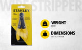 Stanley, Stanley 84-214-22, Stanley Wire Stripper, Wire Stripper Cutter, 130mm Wire Stripper, 5-1/4 Inch Wire Stripper, Electrical Wire Stripper, Wire Cutting Tool, Cable Stripper, Electrician Hand Tools, Wire Looping Tool, Electrical Maintenance Tools, Speaker Wire Stripper, Appliance Cord Cutter, Workshop Hand Tools, Professional Wire Stripper, Stanley Hand Tools, Lion Tools Mart