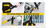 Stanley, Stanley 84-214-22, Stanley Wire Stripper, Wire Stripper Cutter, 130mm Wire Stripper, 5-1/4 Inch Wire Stripper, Electrical Wire Stripper, Wire Cutting Tool, Cable Stripper, Electrician Hand Tools, Wire Looping Tool, Electrical Maintenance Tools, Speaker Wire Stripper, Appliance Cord Cutter, Workshop Hand Tools, Professional Wire Stripper, Stanley Hand Tools, Lion Tools Mart
