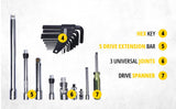 Stanley 150 Pcs Master Tool Set 94-181 | Workshop, Garage, Repair & Maintenance Applications