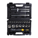 Stanley, Stanley STMT72795-8, Stanley Socket Set, 24Pcs Socket Set, 1/2 Inch Socket Set, 6 Point Socket Set, Square Drive Socket Set, Chrome Vanadium Socket Set, Max Drive Socket, Quick Release Ratchet, Automotive Socket Set, Mechanic Tool Set, Garage Tools, Workshop Tools, Industrial Socket Set, Professional Socket Set, Stanley Hand Tools, Lion Tools Mart