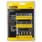 Stanley, Stanley 68-071-23, Stanley Screwdriver Bit Set, 29Pcs Bit Set, Screwdriver Insert Bit Set, Chrome Vanadium Bit Set, Phillips Bit Set, Pozidriv Bit Set, Torx Bit Set, Hex Bit Set, Slotted Screwdriver Bits, Square Bit Set, Nut Driver Set, Magnetic Bit Holder, Workshop Tools, Automotive Repair Tools, Professional Screwdriver Bits, Stanley Hand Tools, Lion Tools Mart