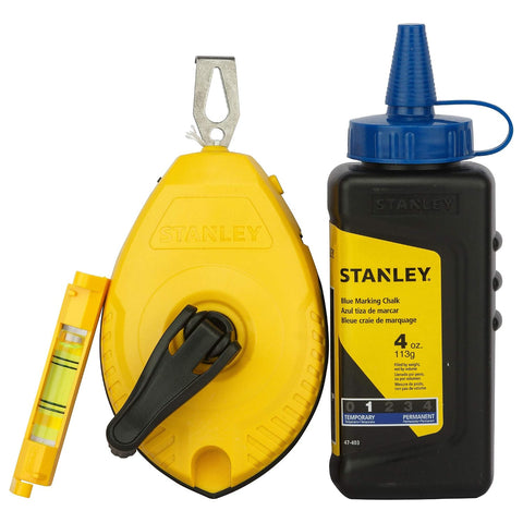 Stanley, Stanley STHT47-443, Stanley 47-443, Stanley Chalk Line Set, 30M Chalk Line, Chalk Line Reel, Marking Chalk Reel, Construction Layout Tool, Masonry Chalk Line, Flooring Layout Tool, Tile Marking Tool, Blue Chalk Line, Polyester Chalk Line, Survey Marking Tool, Roofing Layout Tool, Carpentry Measuring Tool, Professional Chalk Reel, Stanley Measuring Tools, Lion Tools Mart